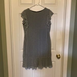 EUC American living plaid dress